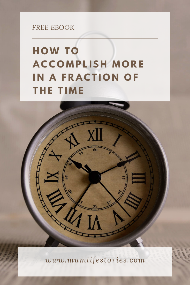 Accomplish more IN a fraction of the time